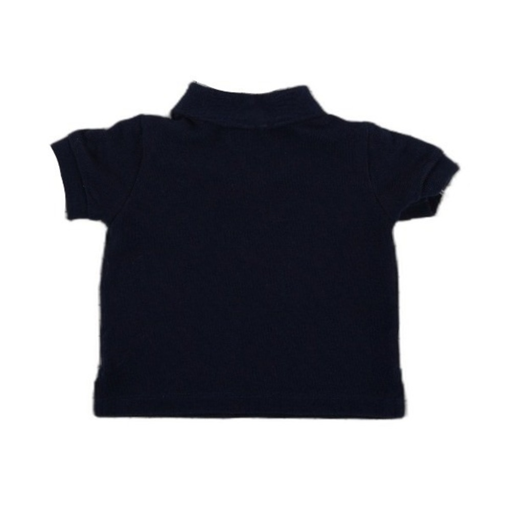 Ralph Lauren Polo Shirt Baby Size 3M Blue Pique Cotton Pony Logo Boys - Picture 3 of 6